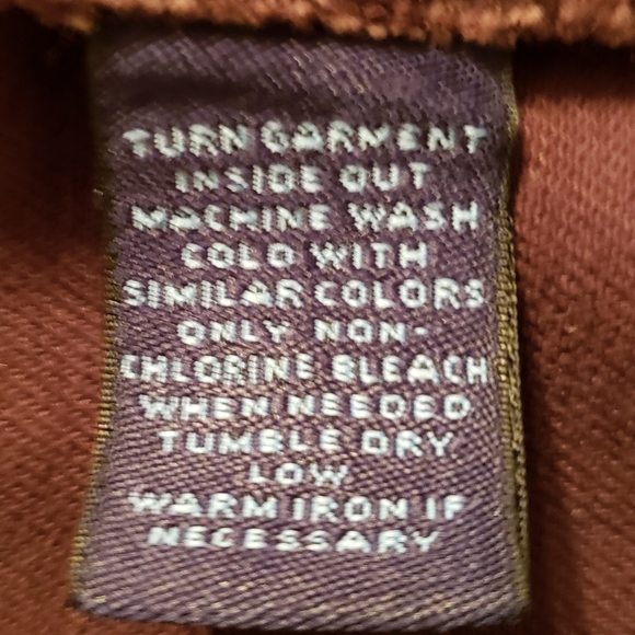 Westbound Brown Jean Jacket with Jeweled Buttons Size L - Picture 6 of 6